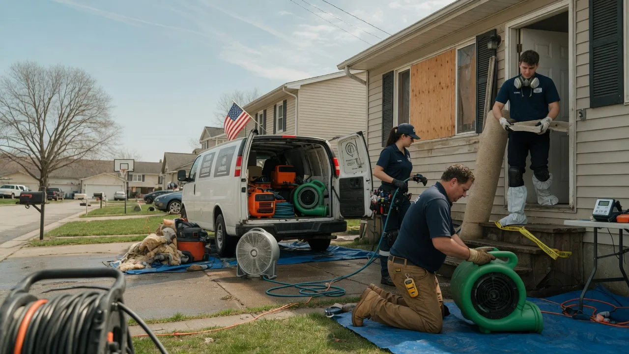 Water Damage Restoration in Glenpool, OK near me
